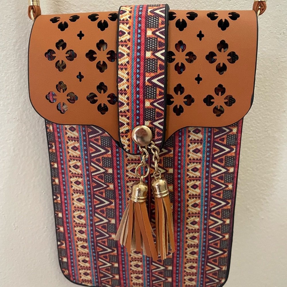 🎉❤️Jolie Multicolor Crossbody Cell Phone Purse